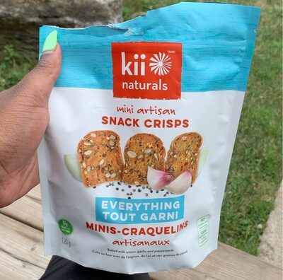 Everything Mini Artisan Snack Crisps, Everything