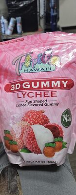 Lychee 3D Gummy, Lychee