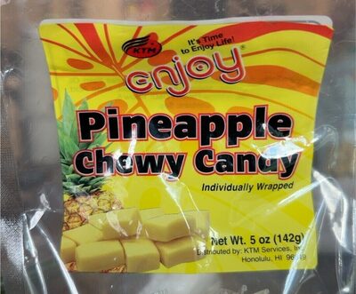 Pineapple Chewy Candy, Pineapple