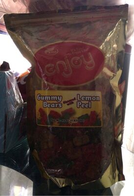 Gummy Bears Flavored With Lemon Peel Candy, Gummy Bears With Lemon Peel