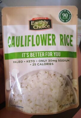 Nature's Earthly Choice Cauliflower Rice, 8.5 Oz