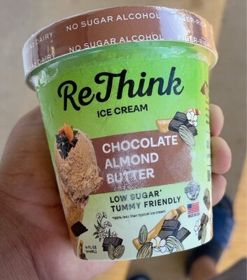 Chocolate Orange With Almond Butter Ice Cream, Chocolate Orange With Almond Butter