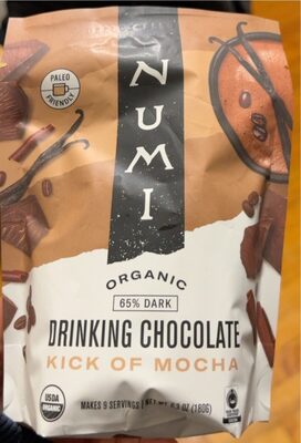 Organic Kick Of Mocha Drinking Chocolate, Kick Of Mocha