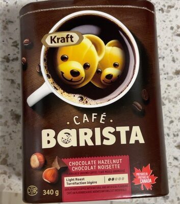 Light Roast Chocolate Hazelnut 100% Arabica Ground Coffee, Chocolate Hazelnut