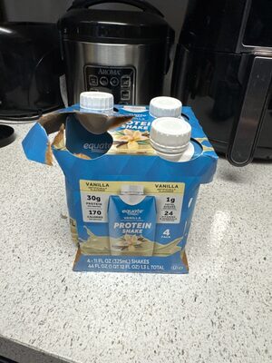 Vanilla Flavored High Performance Protein Shake, Vanilla