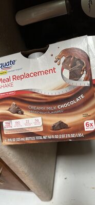 Protein 10 G Meal Replacement Shakes, Creamy Milk Chocolate, Creamy Milk Chocolate