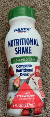 Strawbeerry 24 Nutritional Shakes High Protein Complete Nutritional Drink, Strawberry