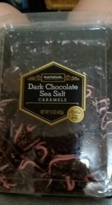Dark Chocolate Sea Salt Caramels, Dark Chocolate Sea Salt