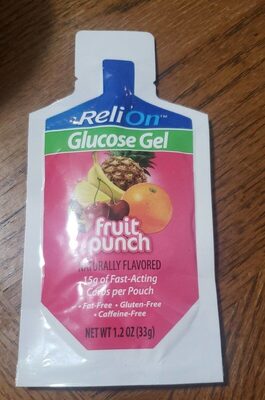 Glucose Gel, Fruit Punch, Fruit Punch