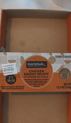 Chicken Nacho Recipe Thin Crust Flatbread Pizza, Chicken Nacho Recipe