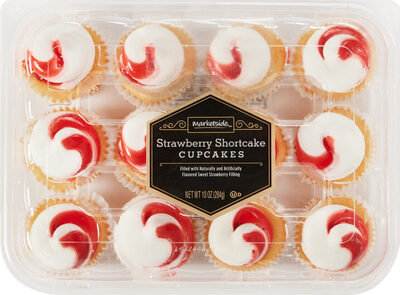 Strawberry Shortcake Cupcakes, Strawberry Shortcake