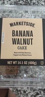 Banana Walnut Sliced Loaf Cake, Banana Walnut