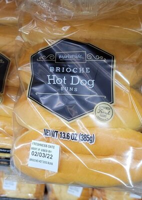 Brioche Hot Dog Buns, Brioche