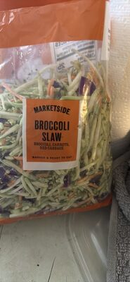 Broccoli, Carrots & Red Cabbage Slaw, Broccoli, Carrots & Red Cabbage