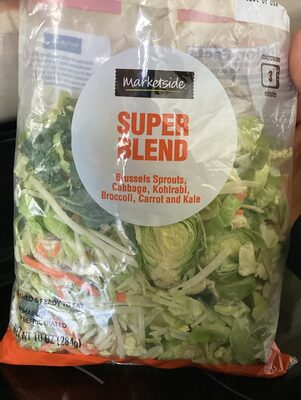 Super Blend Brussels Sprouts, Napa Cabbage, Kohlrabi, Broccoli,, Super Blend