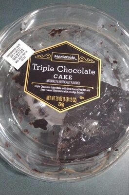 Triple Chocolate Flavored Cake, Triple Chocolate