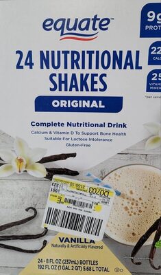 Original Protein 9 G Nutritional Shakes, Vanilla, Vanilla
