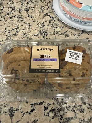 Decadent Chocolate Chunk Cookies, Decadent Chocolate Chunk