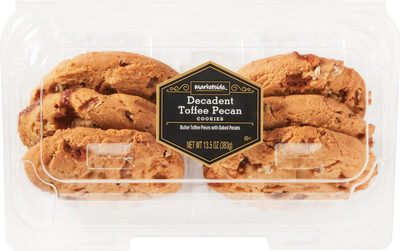 Decadent Toffee Pecan Cookies, Decadent Toffee Pecan