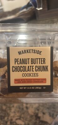 Decadent Peanut Butter Chocolate Chunk Cookies, Decadent Peanut Butter Chocolate