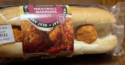 Meatball Marinara Sub, Meatball Marinara