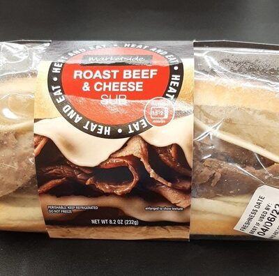 Roast Beef & Cheese Sub, Roast Beef & Cheese