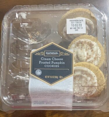 Cream Cheese Frosted Pumpkin Cookies, Cream Cheese Frosted Pumpkin