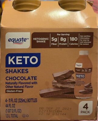 Chocolate Flavored Keto Shakes, Chocolate