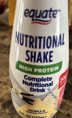 High Protein 20 G Nutritional Shakes, Vanilla, Vanilla