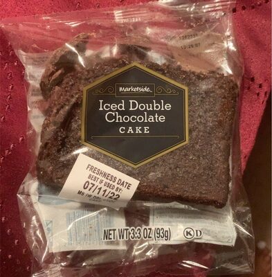 Iced Double Chocolate Cake, Iced Double Chocolate