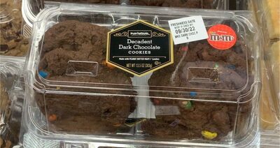 Decadent Dark Chocolate Cookies, Decadent Dark Chocolate