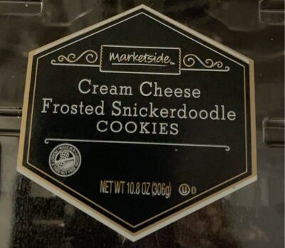 Cream Cheese Frosted Snickerdoodle Cookies, Cream Cheese Frosted Snickerdoodle