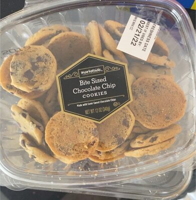 Chocolate Chip Bite Sized Cookies, Chocolate Chip