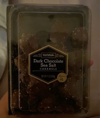 Dark Chocolate Sea Salt Caramels, Dark Chocolate Sea Salt