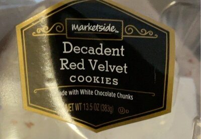 Decadent Red Velvet Cookies, Decadent Red Velvet