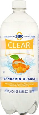 Mandarin Orange Flavored Sparkling Water Beverage, Mandarin Orange