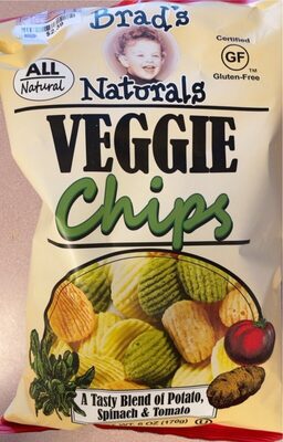Brad's Naturals Veggie Chips, 6 Oz