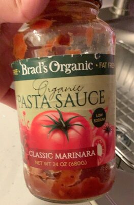 Organic Classic Marinara  Pasta Sauce 