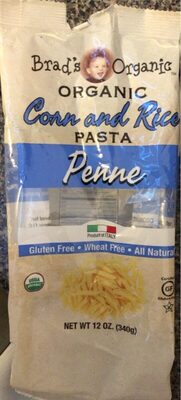 Organic Corn And Rice Penne Pasta