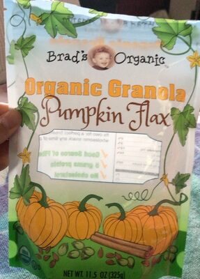 Organic Pumpkin Flax Granola, Pumpkin