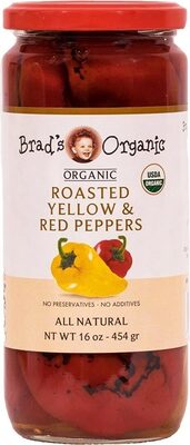 Organic Roasted & Yellow Red Peppers