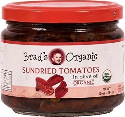 Organic Sundried Tomatoes In Olive Oil, Olive Oil