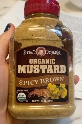 Spicy Brown Organic Mustard 