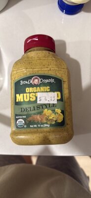 Organic Deli Style Mustard, Deli Style