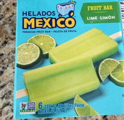 Lime Premium Fruit Bar, Lime