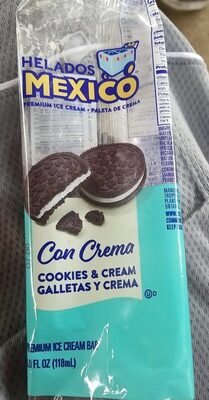 Cookies & Cream Premium Ice Cream Bar, Cookies & Cream