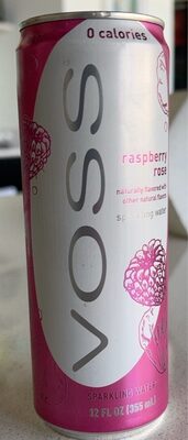 Raspberry Rose Flavored Sparkling Water, Raspberry Rose