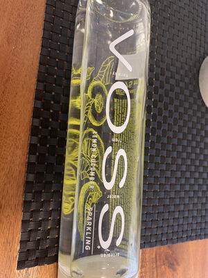 Lemon Cucumber Flavored Sparkling Artesian Water, Lemon Cucumber