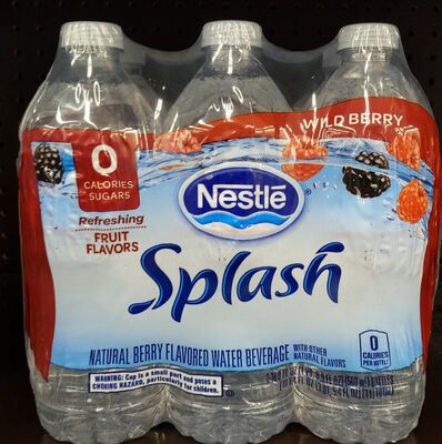 Wild Berry Flavored Water Beverage, Wild Berry