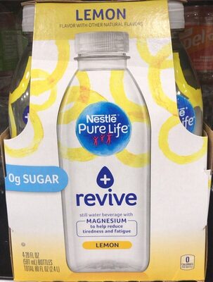 Lemon With Magnesium Still Water Beverage, Lemon